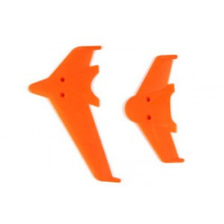 Vertical and horizontal tail blade set(red)