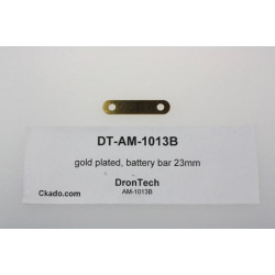 gold plated, battery bar 23mm