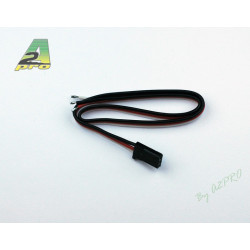 Cordon servo Futaba 30cm – cable 0.30mm²
