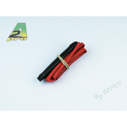 Tube thermo 3mm rouge+noir (160030)
