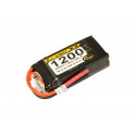 Batterie LiPo Xell Sport 3S 11,1V - 1200mAh 25C - sans connecteur (SAF08108)