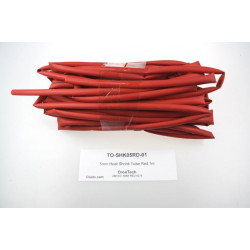 5mm Heat Shrink Tube Red 1m