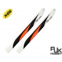 RJX Pale Principale Carbone RAZOR Orange 380mm Premium CF Blade-FBL Version