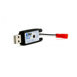 1S USB Li-Po Charger, 500mA, JST: 180 QX HD (EFLC1010)