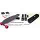 EGO2 Hot Pink E-Skateboard EU + EGO Eclairage à LED +EGO2 Paire de genouillères + EGO2 Board-Tasche