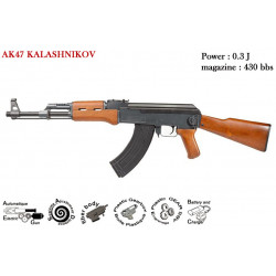 CYBERGUN - AK 47 Kalashnikov - AEG 0.3J - 6 mm