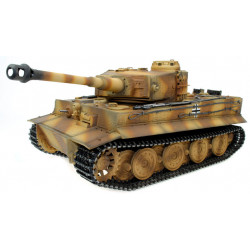 Taigen Hand Painted RC Tanks - Full Metal Upgrade Version - Tiger Camo - 2.4GHz