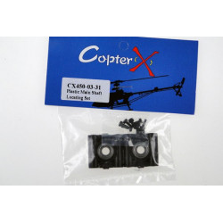 CopterX - Plastic Main Shaft Locating Set (CX450-03-31)