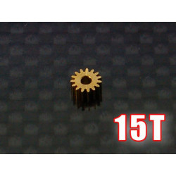 Motor Pinion 15T (1.5mm hole, 0.25M)