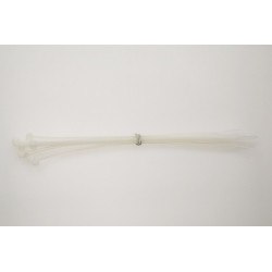 Cable Ties HS 4.8x250mm Natural White (10pcs)