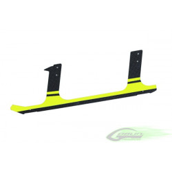 Low Profile Carbon Fiber landing gear Yellow 1pcs (H0106-S) Goblin 700