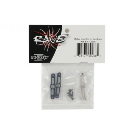 Flybar cage set Curtis Youngblood Rave 450 3D