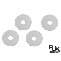 Main blades POM washer (5x20x0.5mm) for 90 helis main blades (4pcs) (XT90-70507)